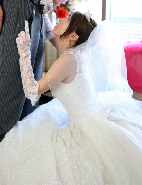 花嫁レイプ画像寝取り寝取られ結婚式新婦ウェディングドレス